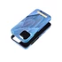 Forcell F-Protect Mirage Apple iPhone 14 Magsafe kompatibilis hátlap tok, madártoll minta, kék