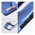 Forcell F-Protect Mirage Apple iPhone 14 Magsafe kompatibilis hátlap tok, madártoll minta, kék