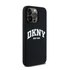 DKNY Liquid Silicone White Printed Logo Apple iPhone 13 Pro Max Magsafe hátlap tok, fekete, DKHMP13XSNYACH