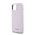 DKNY Liquid Silicone Small Metal Logo Apple iPhone 15 Plus / 14 Plus Magsafe hátlap tok, rózsaszín, DKHMP15MSMCHLP