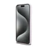 DKNY Liquid Silicone Small Metal Logo iPhone 14 Pro Max Magsafe hátlap tok, rózsaszín, DKHMP14XSMCHLP