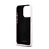 DKNY Liquid Silicone Small Metal Logo Apple iPhone 14 Pro Magsafe hátlap tok, rózsaszín,  DKHMP14LSMCHLP