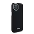 DKNY Liquid Silicone Small Metal Logo Apple iPhone 15 Plus / 14 Plus Magsafe hátlap tok, fekete, DKHMP15MSMCHLK