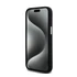 DKNY Liquid Silicone Small Metal Logo Apple iPhone 15 Plus / 14 Plus Magsafe hátlap tok, fekete, DKHMP15MSMCHLK