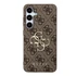 Guess 4G Big Metal Logo Samsung Galaxy A55 hátlap tok, barna, CSA554GMGBR