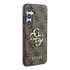Guess 4G Big Metal Logo Samsung Galaxy A55 hátlap tok, barna, CSA554GMGBR