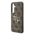 Guess 4G Big Metal Logo Samsung Galaxy A55 hátlap tok, barna, CSA554GMGBR