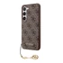 Guess 4G Charms Collection Samsung Galaxy A35 hátlap tok, barna, CSA35GF4GBR