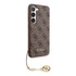 Guess 4G Charms Collection Samsung Galaxy A35 hátlap tok, barna, CSA35GF4GBR