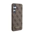 Guess 4G Metal Gold Logo Samsung Galaxy A35 hátlap tok, barna, GUOHCSA35G4GFBR