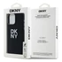 DKNY Liquid Silicone Metal Logo  Apple iPhone 15 Pro hátlap tok, fekete, DKHCP15LSMCBSK