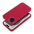 Frame iPhone 15 Plus közepesen ütésálló tok kameravédő kerettel, magenta