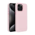 Frame iPhone 15 Pro Max közepesen ütésálló tok kameravédő kerettel, rózsaszín