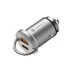 Forcell F-energy Mini autós szivargyújtó töltő USB-C, PD, QC3.0, 45W, ezüst