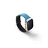 Uniq Revix Evo mágneses Apple Watch szíj, 49/45/44/42MM, kék/fekete