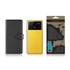 Tactical Field Notes Poco X6 Pro 5G, flip/oldalra nyíló tok, fekete
