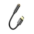 Baseus L54 USB-C audioadapter + 3,5 mm-es mini jack, fekete