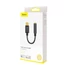 Baseus L54 USB-C audioadapter + 3,5 mm-es mini jack, fekete