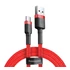 Baseus Cafule USB / USB-C töltő- és adatkábel 2A, 2m, piros