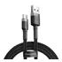 Baseus Cafule USB / USB-C töltő- és adatkábel, 2A, 3m, szürke-fekete