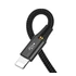 Baseus Fast 4in1 töltő- és adatkábel USB / 2x USB-C / Lightning / MicroUSB 3,5A, 1.2 m, fekete
