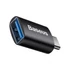 Baseus Ingenuity USB-C-USB-A OTG adapter, fekete