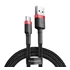 Baseus Cafule USB / USB-C töltő- és adatkábel, 2A, 2m, piros-fekete