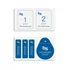 Blue Star Honor 200 Tempered Glass kijelzővédő üvegfólia, fekete
