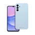 Roar Samsung Galaxy A15 4G / A15 5G prémium szilikon tok velúr béléssel, világoskék