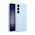 Roar Samsung Galaxy A15 4G / A15 5G prémium szilikon tok velúr béléssel, világoskék