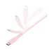 Energea Flow C94 USB-C / Lightning MFI szövet gyorstöltő- és adatkábel, 1.5m, 60W, 3A, rózsaszín