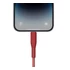 Energea Flow C94 USB-C / Lightning MFI szövet gyorstöltő- és adatkábel, 1.5m, 60W, 3A, piros