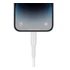 Energea Flow C94 USB-C / Lightning MFI szövet gyorstöltő- és adatkábel, 1.5m, 60W, 3A, fehér