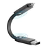 Energea Bazic GoCharge 4in1 USB / USB-C- USB-C / Lightning töltő- és adatkábel, 0.15m, 60W, 3A, fekete