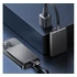 Energea Bazic GoCharge 4in1 USB / USB-C- USB-C / Lightning töltő- és adatkábel, 0.15m, 60W, 3A, fekete