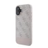 Guess 4G Bottom Stripe Apple iPhone 16 hátlap tok, rózsaszín GUHCP16SG4GLPI