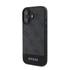 Guess 4G Bottom Stripe Apple iPhone 16 hátlap tok, szürke GUHCP16SG4GLGR