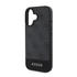 Guess 4G Bottom Stripe Apple iPhone 16 hátlap tok, szürke GUHCP16SG4GLGR