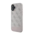 Guess 4G Bottom Stripe Apple iPhone 16 Plus hátlap tok, rózsaszín GUHCP16MG4GLPI