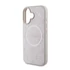 Guess Saffiano Peony Classic Logo Apple iPhone 16 Plus hátlap tok, rózsaszín GUHMP16MPSAPSMEP