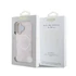 Guess Saffiano Peony Classic Logo Apple iPhone 16 Plus hátlap tok, rózsaszín GUHMP16MPSAPSMEP