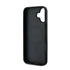 Guess 4G Printed Stripes MagSafe Apple iPhone 16 Plus hátlap tok, fekete/barna GUHMP16MP4RPSK