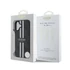 Guess 4G Printed Stripes MagSafe Apple iPhone 16 Plus hátlap tok, fekete/barna GUHMP16MP4RPSK