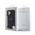 Guess Grained Gold Ring MagSafe Apple iPhone 16 Plus hátlap tok, fekete/barna GUHMP16MPGHSMMK