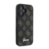 Guess PU Peony Script Apple iPhone 16 Plus MagSafe kompatibilis tok, fekete/barna GUHMP16MPGPYSK