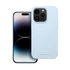 Roar Apple iPhone 16 Pro Max prémium szilikon tok velúr béléssel, világoskék