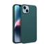Matt Apple iPhone 16 Pro Max szilikon tok, sötétzöld
