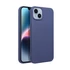 Matt Apple iPhone 16 Pro Max szilikon tok, kék