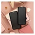 Forcell Elegance oldalra nyíló hátlap tok Apple iPhone 16, fekete