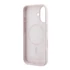Karl Lagerfeld Silicone KC Heads Ring Apple iPhone 16 Plus hátlap tok, rózsaszín KLHMP16MSCMKCRHP